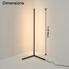 WOMO Simple Linear Floor Lamp-WM7078 thumbnail