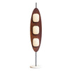 WOMO Modern Wood Oval Floor Lamp-WM7080 thumbnail