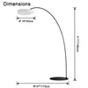 WOMO Cloud Arc Floor Lamp-WM7084 thumbnail