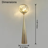 WOMO Lava Globe Floor Lamp-WM7085 thumbnail