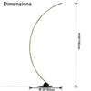 WOMO Arc LED Floor Lamp-WM7093 thumbnail