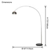 WOMO Arc Dome Tall Floor Lamp-WM7099 thumbnail