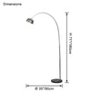 WOMO Arc Dome Tall Floor Lamp-WM7099 thumbnail