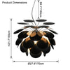 WOMO Pinecone Pendant Light-WM2388 thumbnail