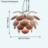 WOMO Pinecone Pendant Light-WM2388 thumbnail