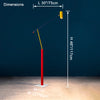 WOMO Multicolour Cantilever Floor Lamp-WM7103 thumbnail