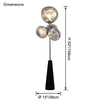 WOMO Multi Light Melt Lava Floor Lamp-WM7114 thumbnail