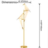 WOMO Origami Bird Floor Lamp-WM7118 thumbnail