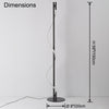 WOMO Skinny Tube Led Floor Lamp-WM7123 thumbnail