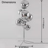 WOMO Multi-light Melt Floor Lava Lamp-WM7010 thumbnail