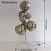 WOMO Multi-light Melt Floor Lava Lamp-WM7010 thumbnail