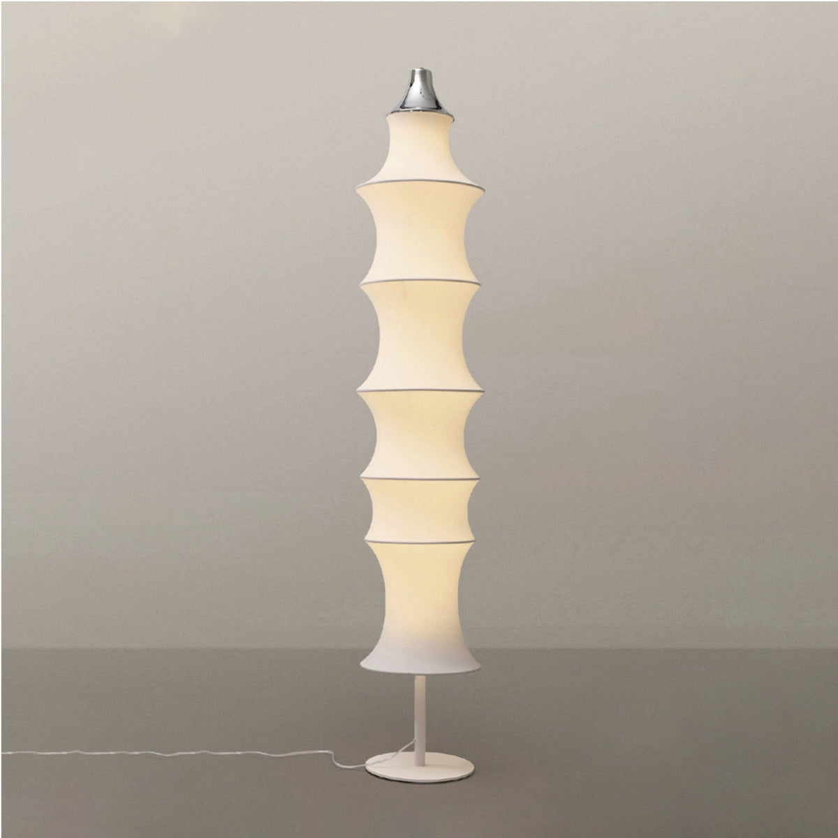 WOMO Column Silk Floor Lamp-WM7125