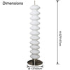 WOMO Stacked Glass Ball Floor Lamp-WM7127 thumbnail