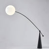 WOMO Glass Globe Cantilever Floor Lamp-WM7129 thumbnail