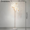 WOMO Ceramic Gingko Tree Floor Lamp-WM7137 thumbnail