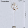 WOMO Ceramic Gingko Tree Floor Lamp-WM7137 thumbnail