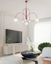 WOMO Glass Globe Arm Chandelier-WM2522 thumbnail