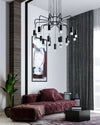 WOMO Black Drop Chandelier -WM2610 thumbnail