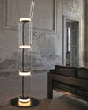 WOMO Glass Column Torchiere Floor Lamp-WM7018 thumbnail