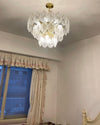WOMO Tiered Textured Glass Chandelier-WM2208 thumbnail