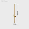 WOMO Long Bar Wall Sconce with Antler -WM6019 thumbnail