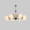 WOMO Frosted Glass Globe Chandelier-WM2304 thumbnail
