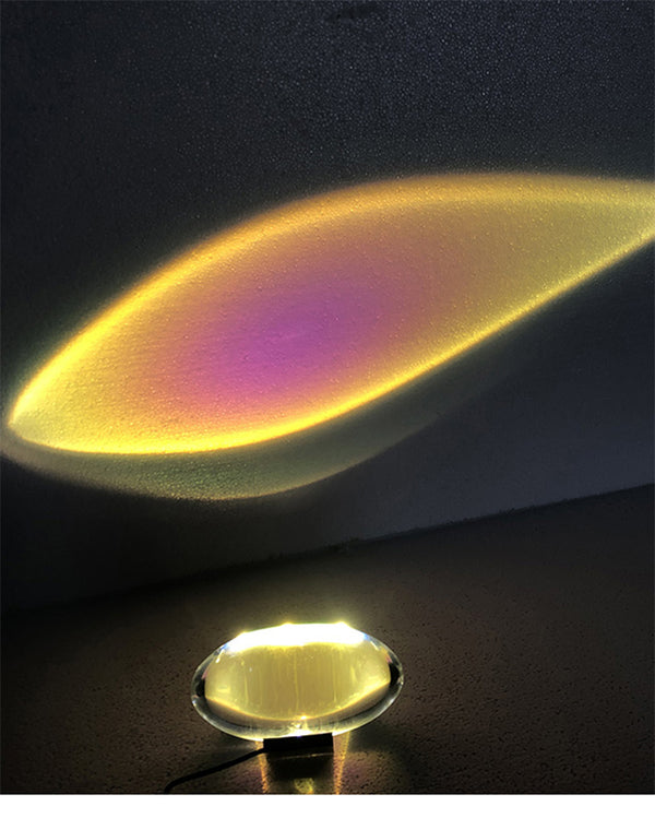WOMO Star Projector Glass Table Lamp-WM8000