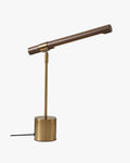 WOMO Walnut-lookalike Cantilever Table Lamp-WM8010