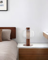 WOMO Beautiful Cylinder Glass Table Lamp-WM8032 thumbnail