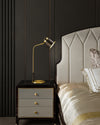 WOMO Elegant Arc Brass Reading Desk Lamp-WM8035 thumbnail