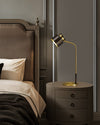 WOMO Elegant Arc Brass Reading Desk Lamp-WM8035 thumbnail