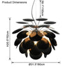 WOMO Pinecone Pendant Light-WM2388 thumbnail