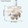 WOMO Pinecone Pendant Light-WM2388 thumbnail