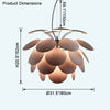 WOMO Pinecone Pendant Light-WM2388 thumbnail