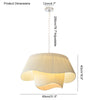 WOMO Pleated Fabric Drum Pendant Light-WM2130 thumbnail