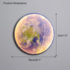 WOMO Moon/Earth Round Wall Sconce-WM6102 thumbnail