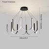 WOMO Minimal U-shaped Round chandelier-WM2143 thumbnail
