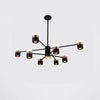 WOMO Rose Gold Arm Chandelier-WM2644 thumbnail