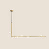 WOMO Linear Glass Globe Chandelier-WM2090 thumbnail