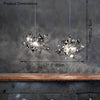WOMO Argent/Gold Cloud Multi Pendant Chandelier-WM2042 thumbnail