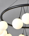 WOMO Cherry Glass Globe Chandelier-WM2318 thumbnail