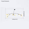 WOMO Branching Bubble Chandelier-WM2141 thumbnail