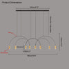 WOMO Arc Rainbow Pendant Chandelier-WM2063 thumbnail