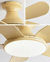 WOMO 5 Blade Low Profile Ceiling Fan Lamp-WM5226 thumbnail