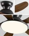 WOMO 5 Blade Low Profile Ceiling Fan Lamp - WM5194 thumbnail