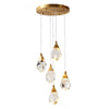 WOMO Rock Crystal Rain Chandelier-WM2189 thumbnail