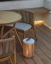 WOMO Outdoor Solar Portable Wicker Lantern-WM9020 thumbnail