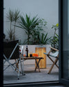 WOMO Outdoor Solar Portable Wicker Lantern-WM9020 thumbnail