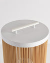 WOMO Outdoor Solar Portable Wicker Lantern-WM9020 thumbnail