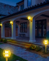 WOMO Solar Wall Lantern-WM9038 thumbnail